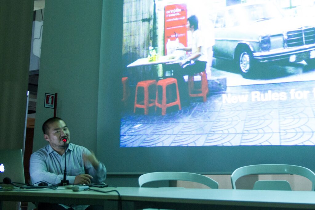 Lecture at Kaira Looro Workshop at Catania, Italy
