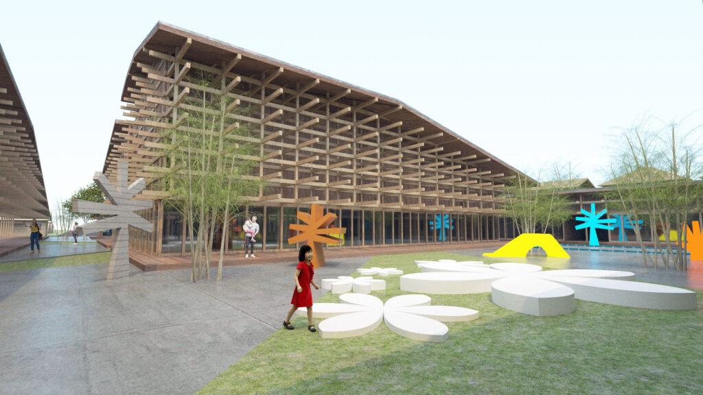 Yawatahama Nursery and Child Center Competition by Mosaic Design