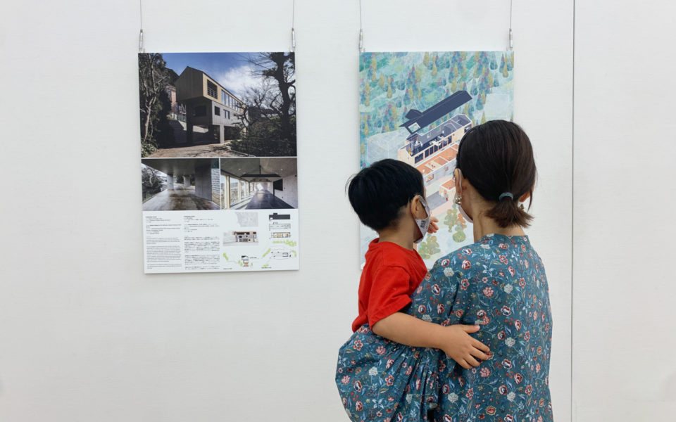 Photo_Exhibition_01 Panorama House House in Hayama Mosaic Design Ko Nakamura 中村航 国立新美術館 日本・フランス現代美術世界展 2021